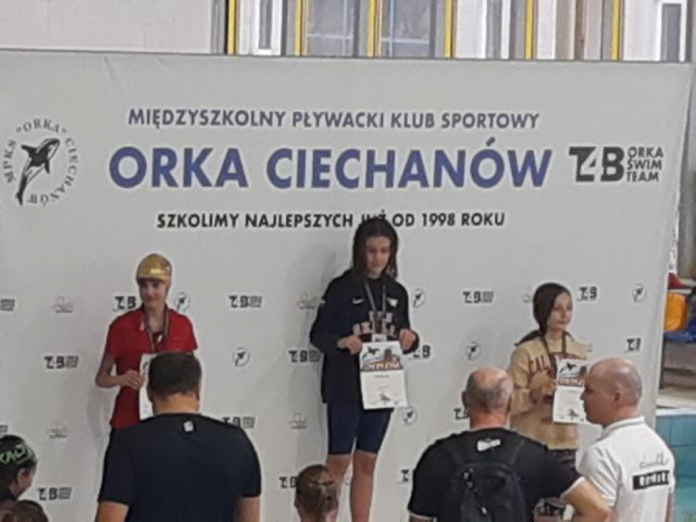 Ogólnopolskie zawody pływackie w Ciechanowie